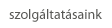 Szolgáltatásaink